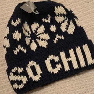 Aerie - So Chilly - Navy Blue Beanie - Adult O/S - NWT
